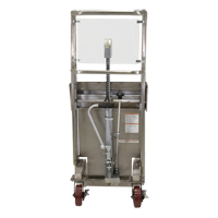 Gerbeur Hefti-Lift, M&eacute;canisme Pompe au pied, Capacit&eacute; de 450 lb, Levage max de 45-5/8" OSI Industrial Sales