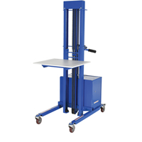 Gerbeur &agrave; levage rapide, M&eacute;canisme &eacute;lectrique, Capacit&eacute; de 400 lb, Levage max de 57" OSI Industrial Sales