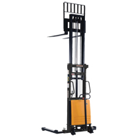 Fork Lift Stacker, Electric Operated, 2000 lbs. Capacity, 118" Max Lift OSI Industrial Sales