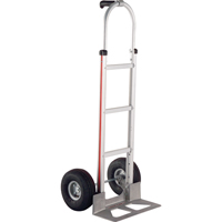 Knocked Down Hand Truck, Single Grip Handle, Aluminum, 52" Height, 500 lbs. Capacity OSI Industrial Sales