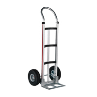 Knocked Down Hand Truck, Continuous Handle, Aluminum, 48" Height, 500 lbs. Capacity OSI Industrial Sales