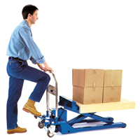 Table &eacute;l&eacute;vatrice surbaiss&eacute;e &agrave; ciseaux Dandy Lift, 37-1/10" lo x 19-7/10" la, Acier, Capacit&eacute; 1100 lb OSI Industrial Sales