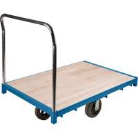 Heavy-Duty Platform Truck, 48" L x 24" W, 2000 lbs. Capacity, Rubber Casters OSI Industrial Sales