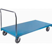 Heavy-Duty Platform Truck, 72" L x 36" W, 2000 lbs. Capacity, Rubber Casters OSI Industrial Sales