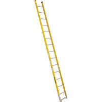 Single Section Straight Ladder - 6100 Series, 14', Fibreglass, 375 lbs., CSA Grade 1AA OSI Industrial Sales