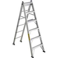 2700 Series Industrial Duty Multi-Way Ladders, 6', Aluminum, 250 lbs. Cap., ANSI 1, CSA 1 OSI Industrial Sales
