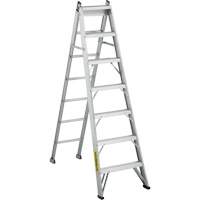 2700 Series Industrial Duty Multi-Way Ladders, 7', Aluminum, 250 lbs. Cap., ANSI 1, CSA 1 OSI Industrial Sales