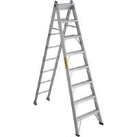 2700 Series Industrial Duty Multi-Way Ladders, 8', Aluminum, 250 lbs. Cap., ANSI 1, CSA 1 OSI Industrial Sales
