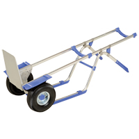 Ergonomic Hand Truck, Combination Handle, Aluminum, 52" Height, 350 lbs. Capacity OSI Industrial Sales