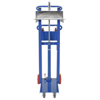 Gerbeur &agrave; plateforme hydraulique, M&eacute;canisme Pompe au pied, Capacit&eacute; de 750 lb, Levage max de 52" OSI Industrial Sales