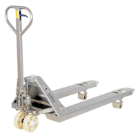 Pallet Truck, Stainless Steel, 48" L x 27" W, 5500 lbs. Capacity OSI Industrial Sales