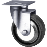 Heavy-Duty Caster, Swivel, 4" (101.6 mm), Neoprene, 500 lbs. (227 kg.) OSI Industrial Sales