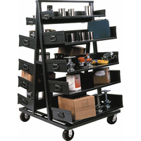 Adjust-A-Tray Trucks, 30" x 38" x 64", 2500 lbs. Capacity OSI Industrial Sales