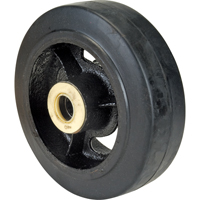 Roues en caoutchouc, 6" (152 mm) dia. x 2" (51 mm) la, Capacit&eacute; de 550 lb (249 kg) OSI Industrial Sales