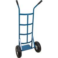 All-Welded Hand Truck, Dual Handle, Steel, 46" Height, 600 lbs. Capacity OSI Industrial Sales