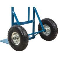 All-Welded Hand Truck, Dual Handle, Steel, 46" Height, 600 lbs. Capacity OSI Industrial Sales