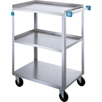 Shelf Cart, 3 Tiers, 18" W x 39" H x 31" D, 500 lbs. Capacity OSI Industrial Sales