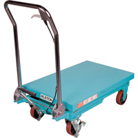 Heavy-Duty Hydraulic Scissor Lift Table, 32" L x 19-3/4" W, Steel, 660 lbs. Capacity OSI Industrial Sales