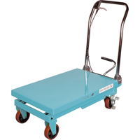 Heavy-Duty Hydraulic Scissor Lift Table, 32" L x 19-3/4" W, Steel, 660 lbs. Capacity OSI Industrial Sales