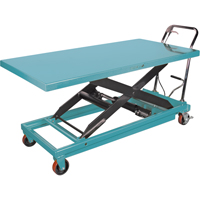 Table &eacute;l&eacute;vatrice robuste &agrave; ciseaux hydraulique, 63" lo x 31-7/8" la, Acier, Capacit&eacute; 1100 lb OSI Industrial Sales