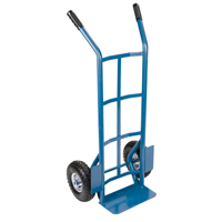 Heavy-Duty Hand Truck, Dual Handle, Steel, 46" Height, 800 lbs. Capacity OSI Industrial Sales