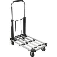 Foldable Platform Trucks, Aluminum, 300 lbs., 28" L x 16" W, 32" High OSI Industrial Sales