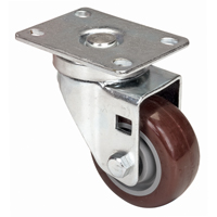 Caster, Swivel, 3" (76 mm), Polyurethane, 230 lbs. (104 kg.) OSI Industrial Sales