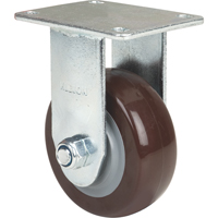 Caster, Rigid, 4" (101.6 mm), Polyurethane, 440 lbs. (199.58 kg.) OSI Industrial Sales