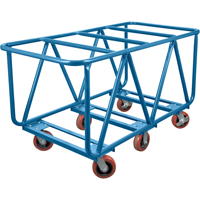 Flat Bed Lumber Cart, 60" x 30" x 33", 2500 lbs. Capacity OSI Industrial Sales