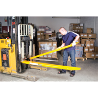 Rallonges de fourches, 72" l x 5" la, Pour des largeurs de fourches 4" OSI Industrial Sales