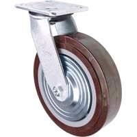 Roulette, Pivotant, 8" (203,2 mm), Polyur&eacute;thane, 1000 lb (453,6 kg) OSI Industrial Sales