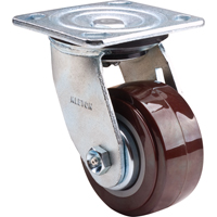 Caster, Swivel, 4" (101.6 mm), Polyurethane, 550 lbs. (249.5 kg.) OSI Industrial Sales