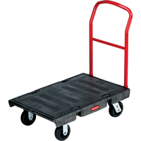 Heavy-Duty Platform Truck, 36" L x 24" W, 2000 lbs. Cap., Polyolefin Wheels OSI Industrial Sales