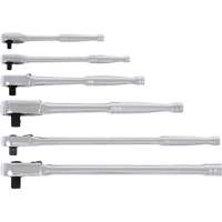 RHQ-12L Cl&eacute; &agrave; cliquet &agrave; long manche et t&ecirc;te ovale, Prise de 1/2", Poign&eacute;e Ordinaire OSI Industrial Sales