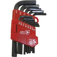 JHK-13 Short Arm Hex Key Set, 13 Pcs., Imperial OSI Industrial Sales