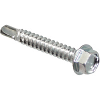 Self Drill Hex Washer, 1" x 10" L, Zinc Plated OSI Industrial Sales