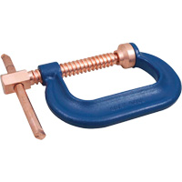 Heavy-Duty Forged C-Clamp, 10" (254 mm) Capacity, 5" (127 mm) Throat Depth OSI Industrial Sales