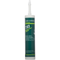 Scellant polyvalent &agrave; base de silicone Dowsil 732, 300 ml, Cartouche, Blanc OSI Industrial Sales
