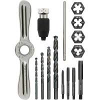 Tap and Die Set with Hex-Lok 2-in-1 Handle, 15 Pieces OSI Industrial Sales