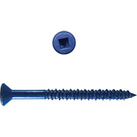 Flat Square HD Concrete Screws, 3/16" x 2-3/4" L, Zinc Plate OSI Industrial Sales