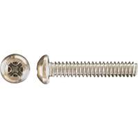 Pan Phillips HD Machine Screws, #8 x 3" L, Zinc Plated OSI Industrial Sales