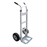 Knocked Down Hand Truck, Dual Handle, Aluminum, 50-5/8" Height, 500 lbs. Capacity OSI Industrial Sales