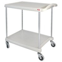 myCart Utility Cart, 2 Tiers, 20" x 35-1/2" x 30", 300 lbs. Capacity OSI Industrial Sales