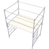 Accessoires pour &eacute;chafaudage - Barre de retenue, Barre de retenue, 2" la x 30" h OSI Industrial Sales