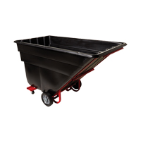 Tilt Truck, Polyethylene, 1-1/2 cu. yd., 1200 lbs. Load Capacity OSI Industrial Sales