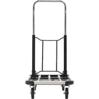 Fold-Up Platform Truck, Stainless Steel, 300 lbs., 28" L x 16" W, 33-1/2" High OSI Industrial Sales