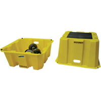 Escabeaux emboîtables industriels, 25" x 25" x Hauteur 10-1/2" OSI Industrial Sales