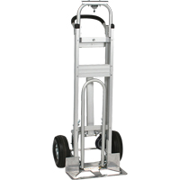 Three-Position Spartan III Convertible Hand Truck, Aluminum, 750 lbs. Capacity OSI Industrial Sales