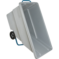 Tilt Truck, Polyethylene, 0.625 cu. yd., 850 lbs. Load Capacity OSI Industrial Sales