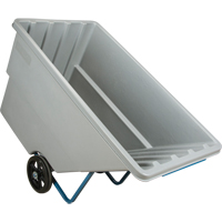 Tilt Truck, Polyethylene, 1.1 cu. yd., 1250 lbs. Load Capacity OSI Industrial Sales